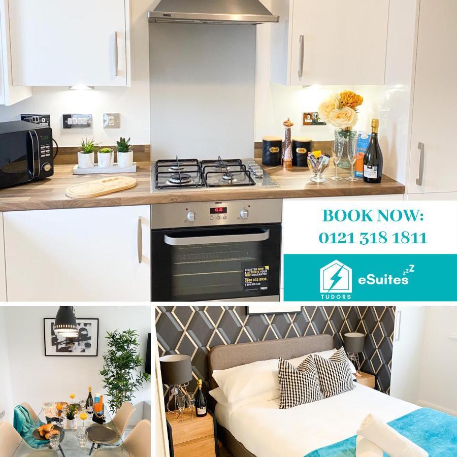 Tudors Esuites 3 Bed House Garden & Netflix Birmingham Exteriör bild